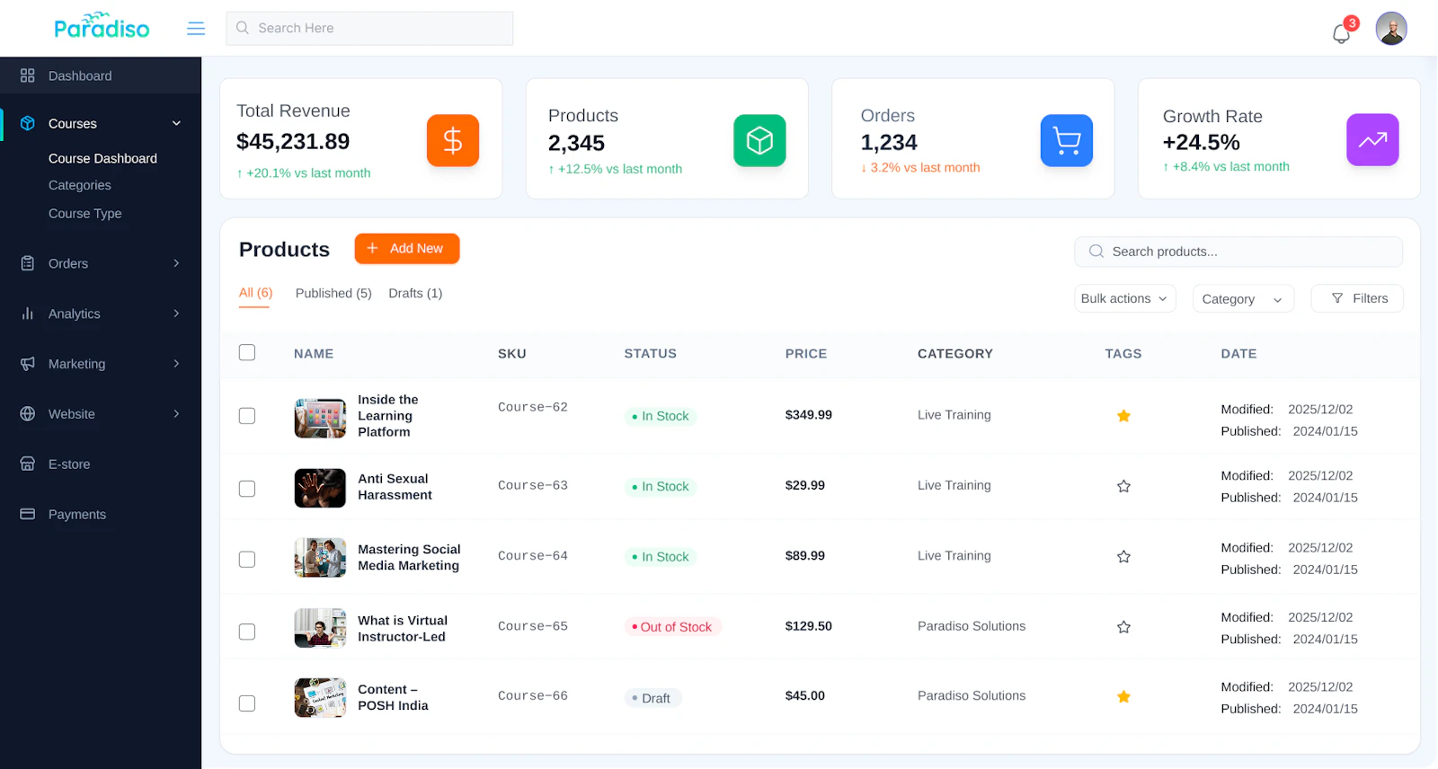 Paradiso Solutions screenshot 3