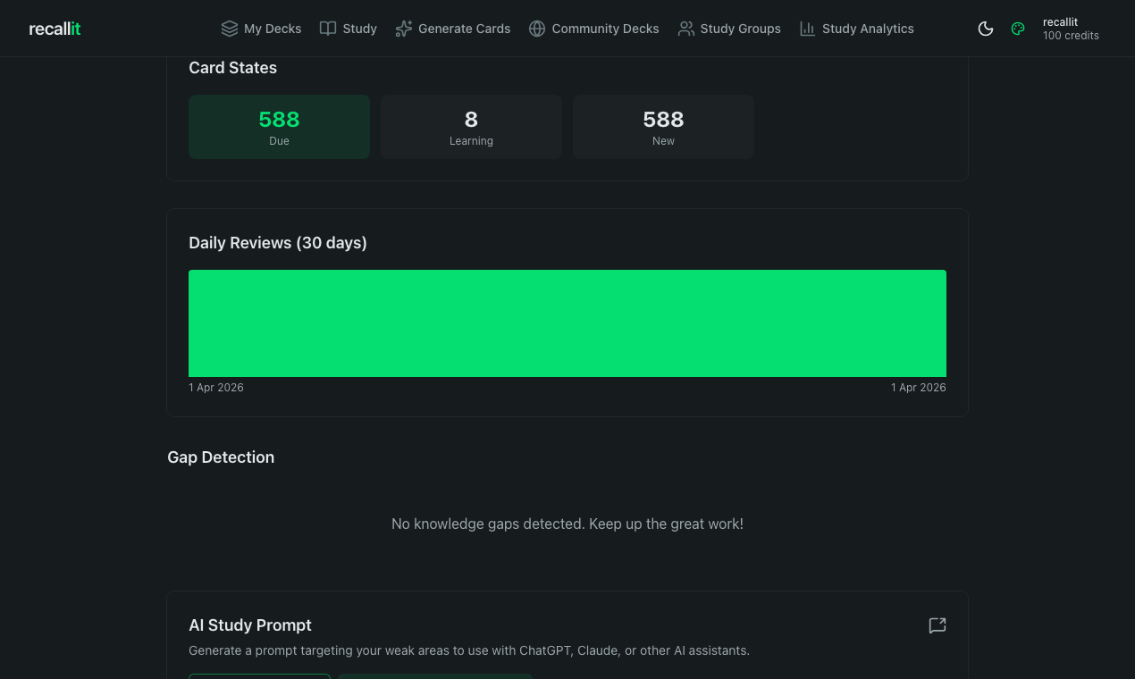 recallit – Study smarter, not longer gallery image