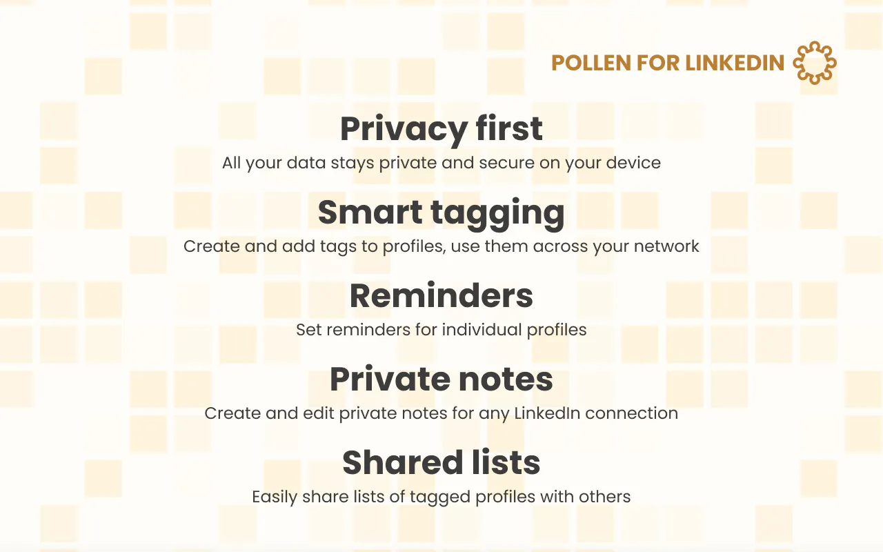 Pollen for LinkedIn gallery image