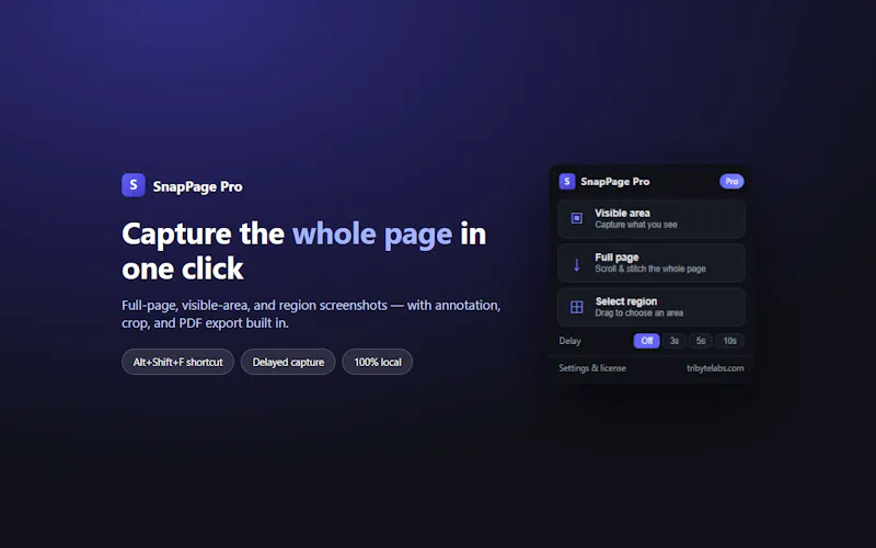 SnapPage Pro screenshot 2