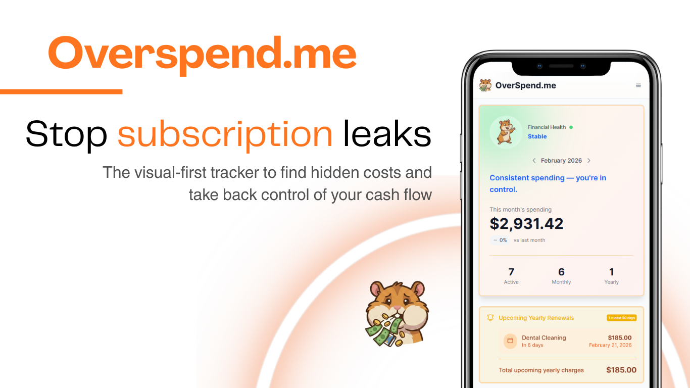 Overspend.me gallery image