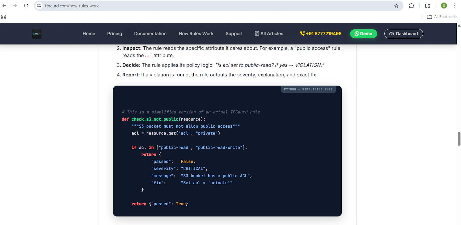 TFGaurd screenshot 2