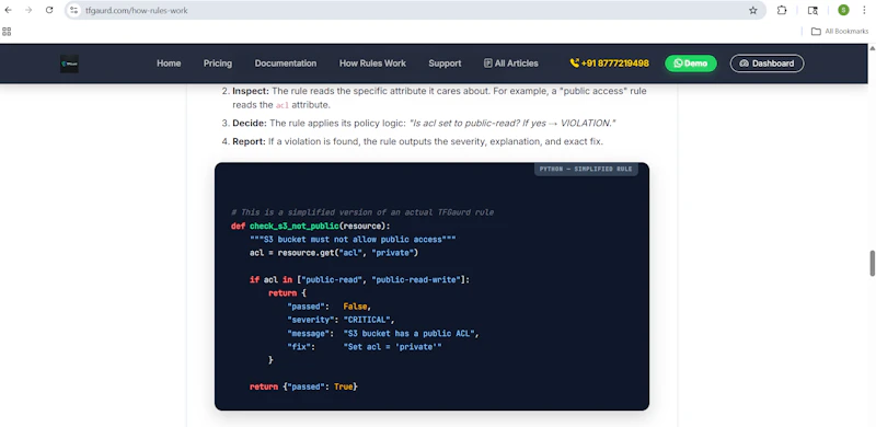 TFGaurd screenshot 2