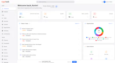 Rapitek CRM gallery image