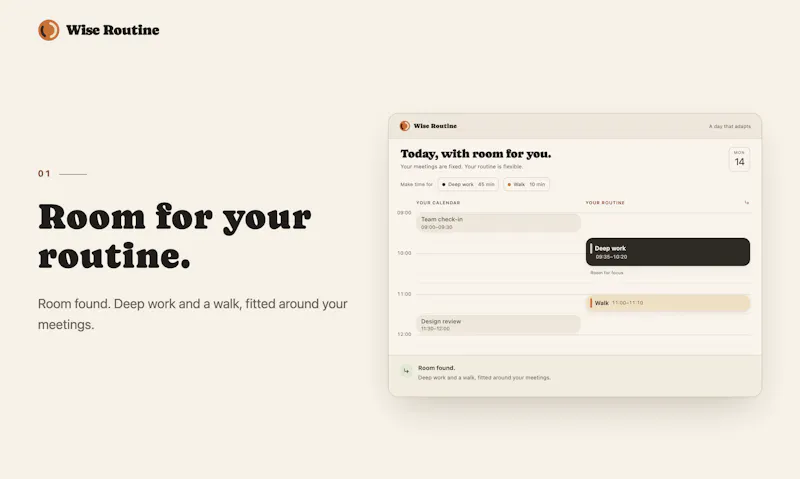 Wise Routine screenshot 2