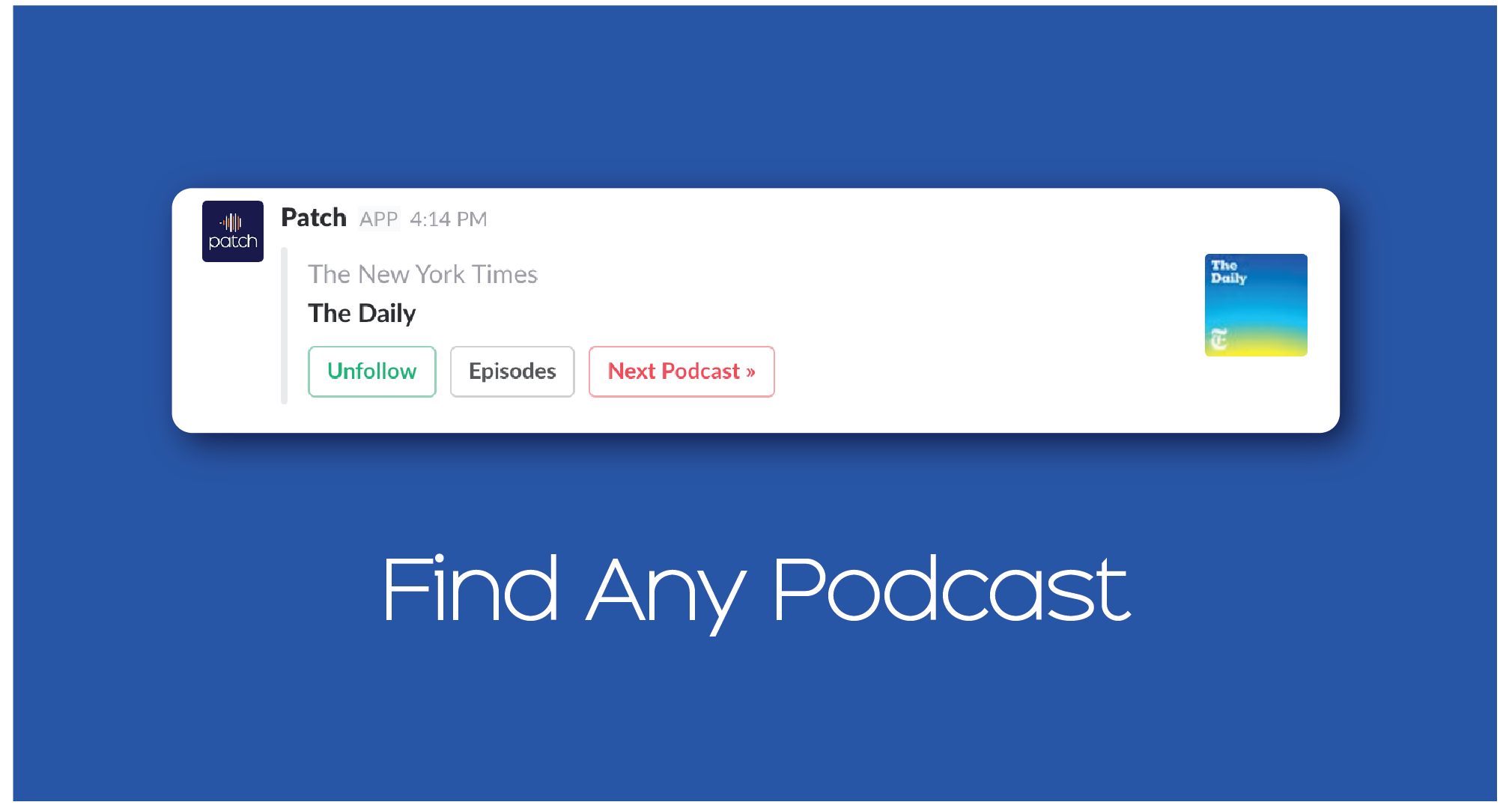 Patch Slack App gallery image