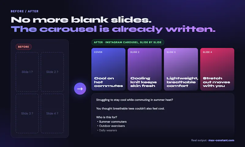 Max Constant – AI Copy Factory screenshot 6