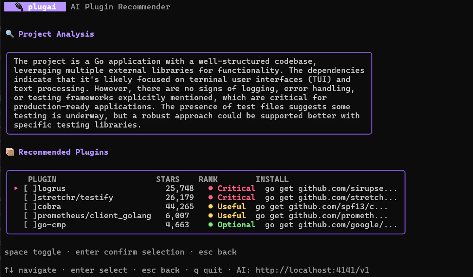 PluagAI screenshot 3