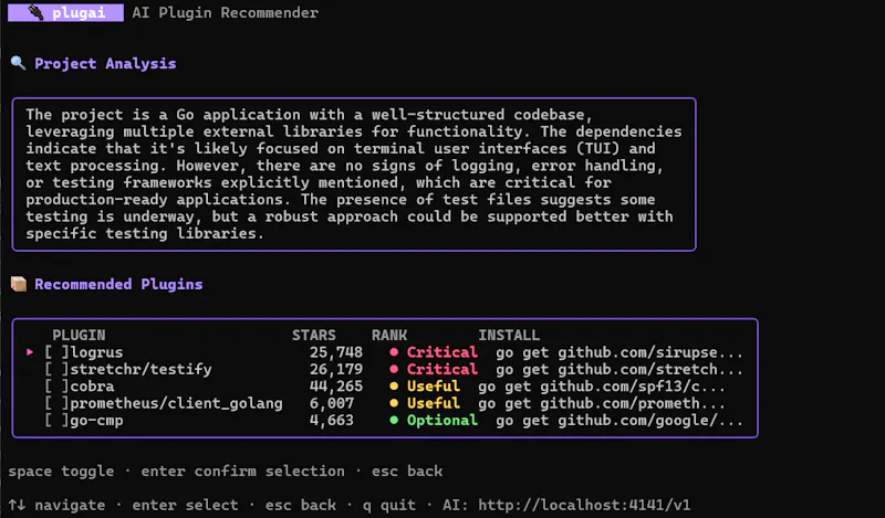 PluagAI screenshot 3