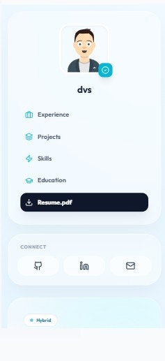 PortfolioMaker - Screenshot 2 showing product features and functionality