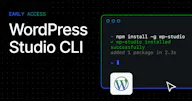 WordPress Studio CLI