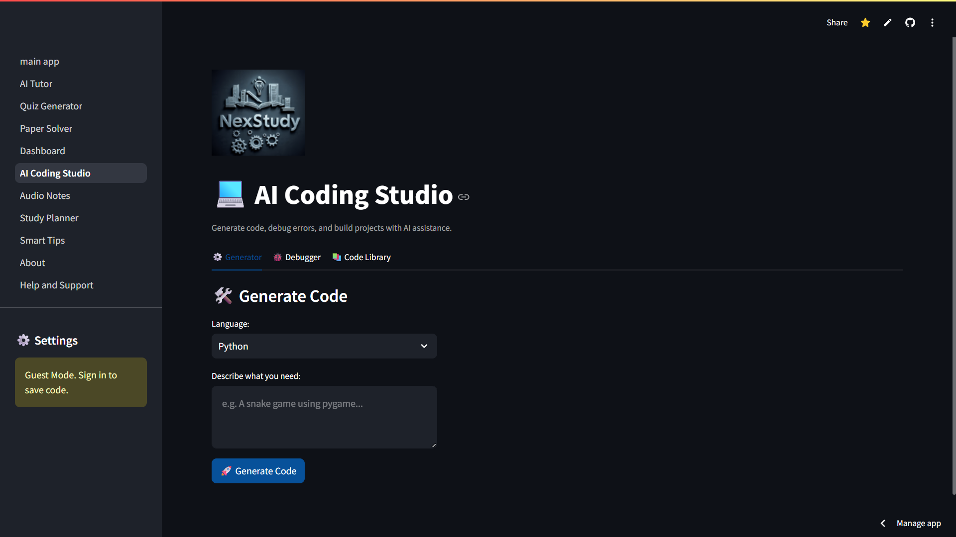 NexStudy gallery image