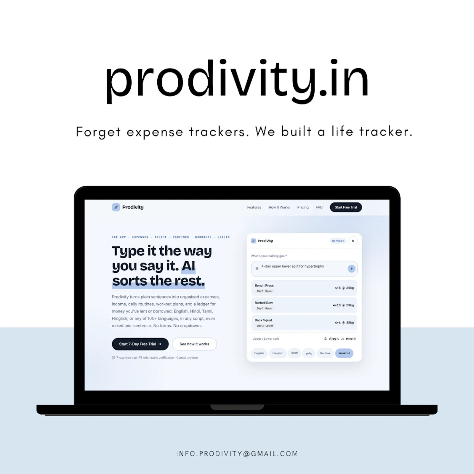 Prodivity screenshot 2