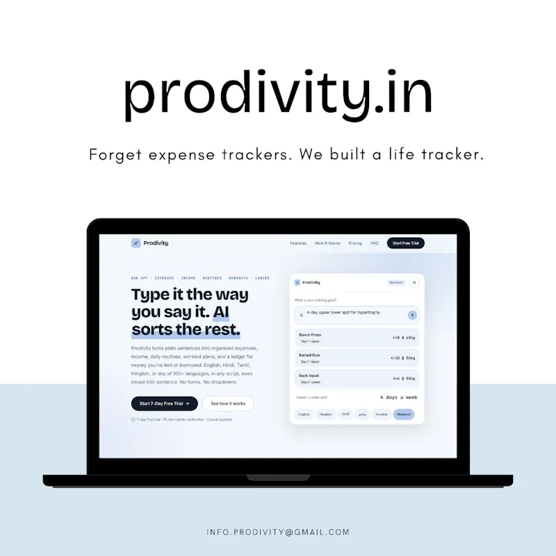 Prodivity screenshot 2