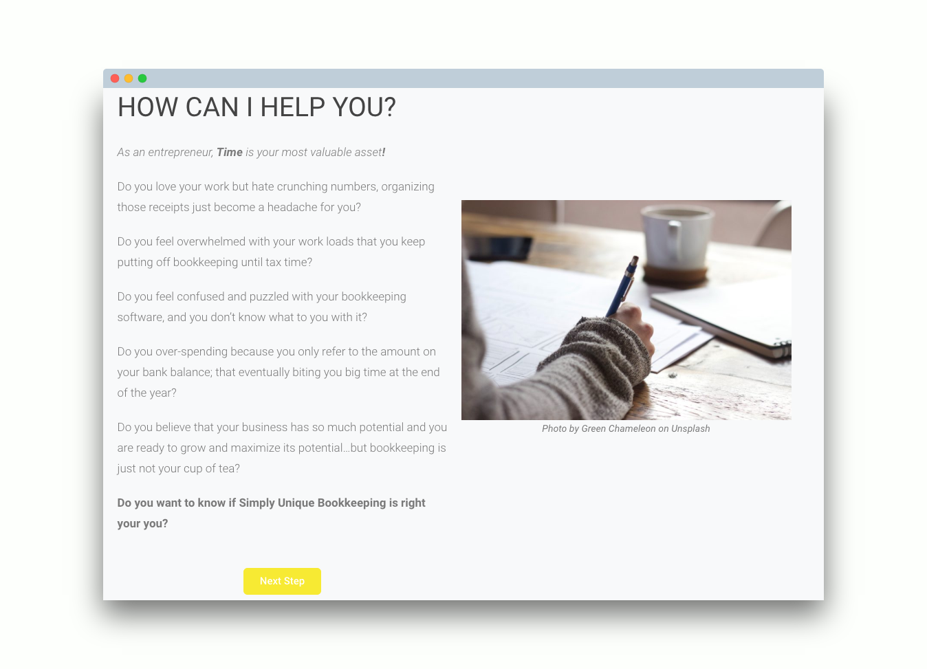 Simply Unique Bookkeeping gallery image