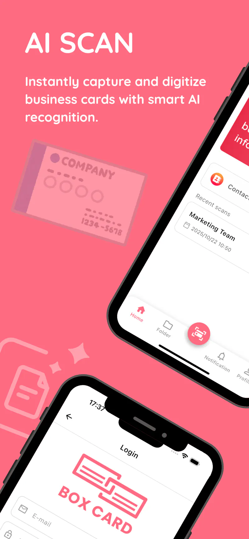 Boxcard - Scan & Save Your Business Card screenshot 3