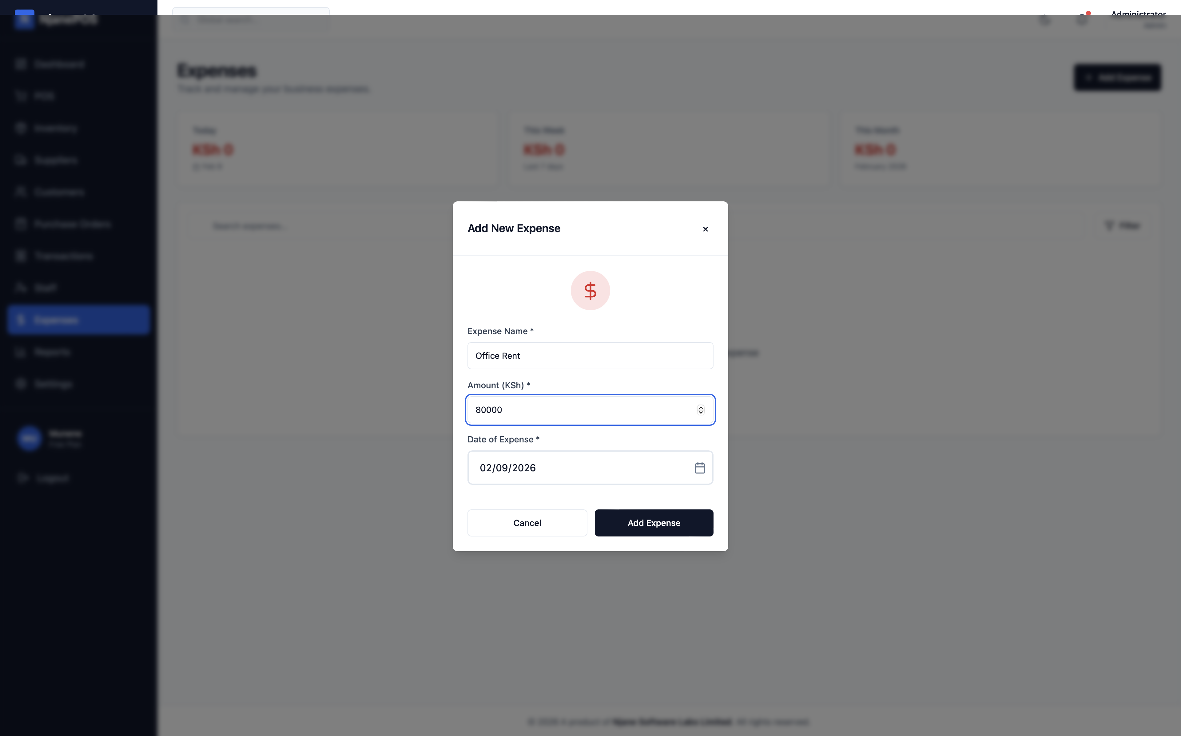 Njane Point of Sales System gallery image