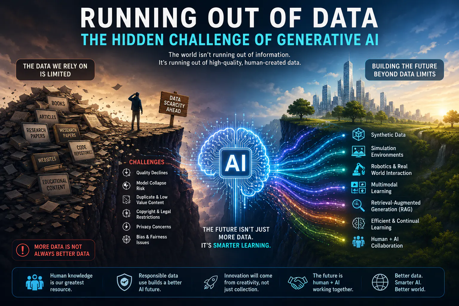 Running Out of Data in AI gallery image
