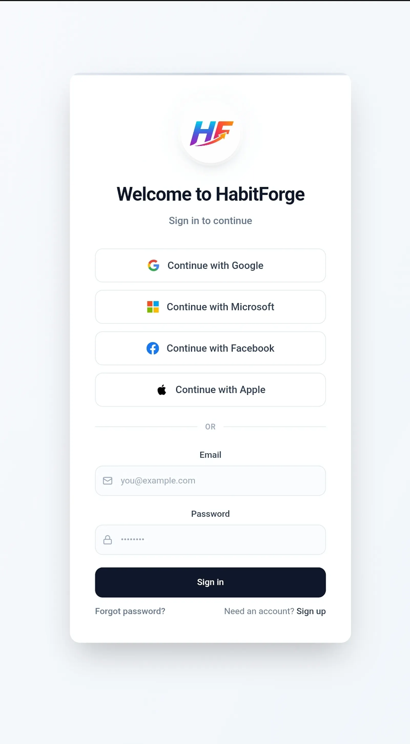 Habit Forge screenshot 2