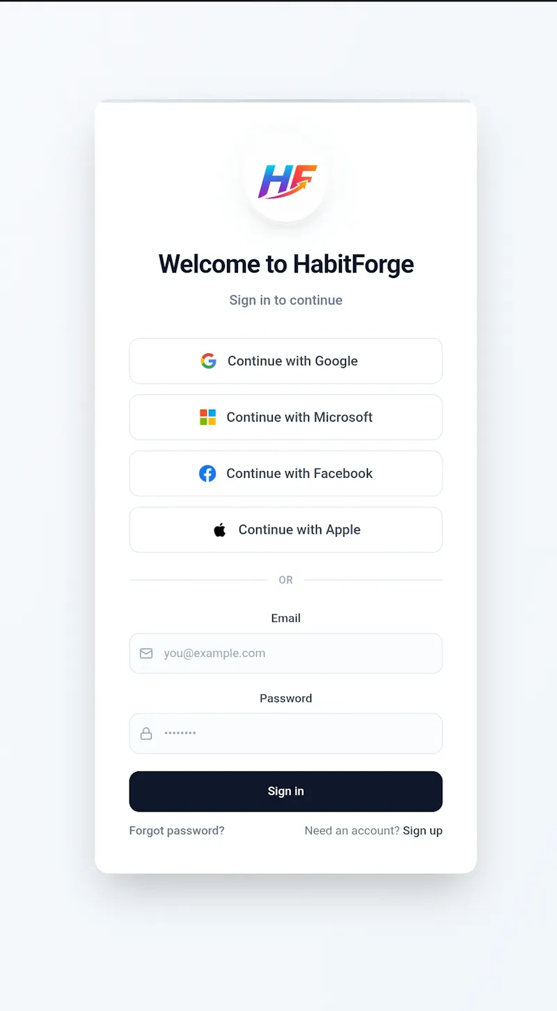 Habit Forge screenshot 2