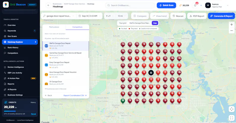 GridBeacon screenshot 2