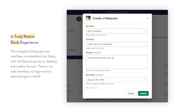 Sidequest for Slack gallery image