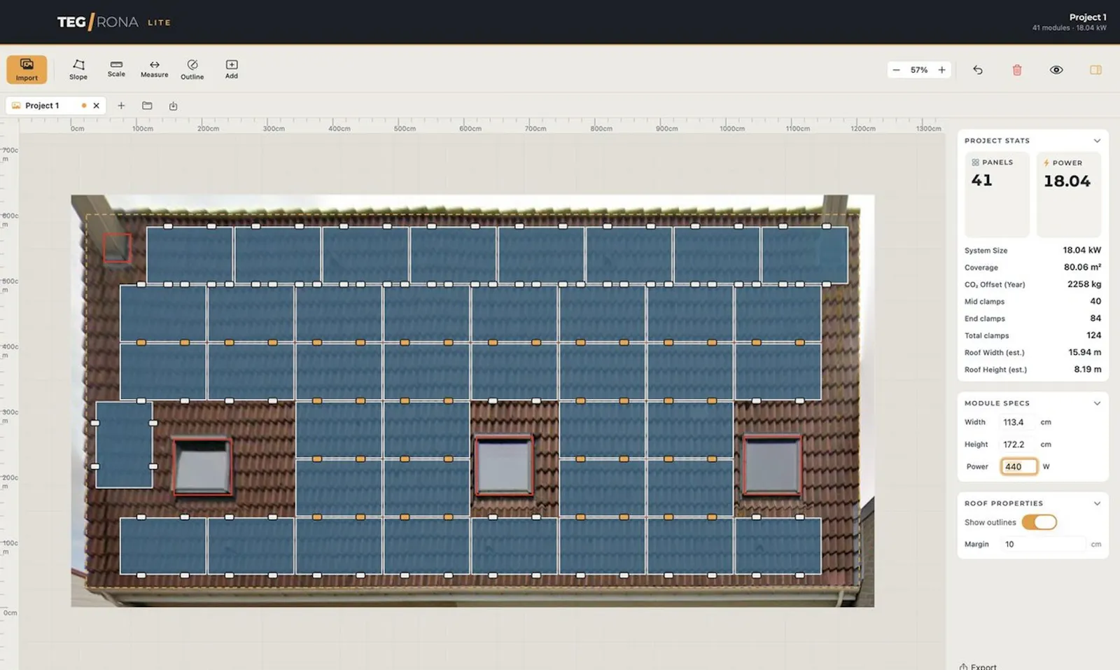 Tegrona Lite screenshot 3