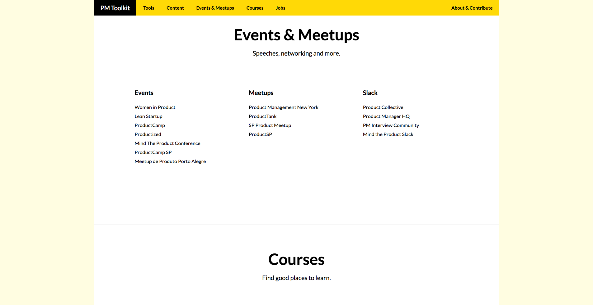 PM Toolkit - The resource kit for Product Managers and product people gallery image