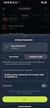 AI Music Player - AURORA gallery image