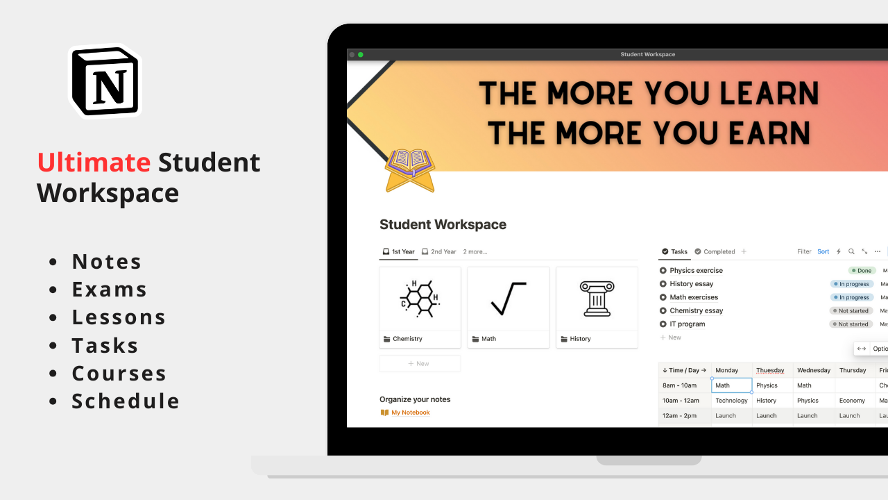 Ultimate Student Workspace media 1