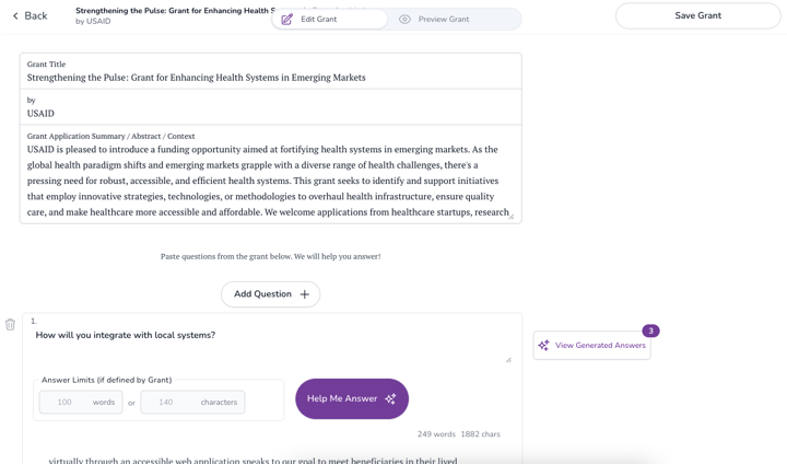 ยินยอม - AI Grant Writing Copilot เพื่อช่วยเขียนทุนได้เร็วขึ้น media 3
