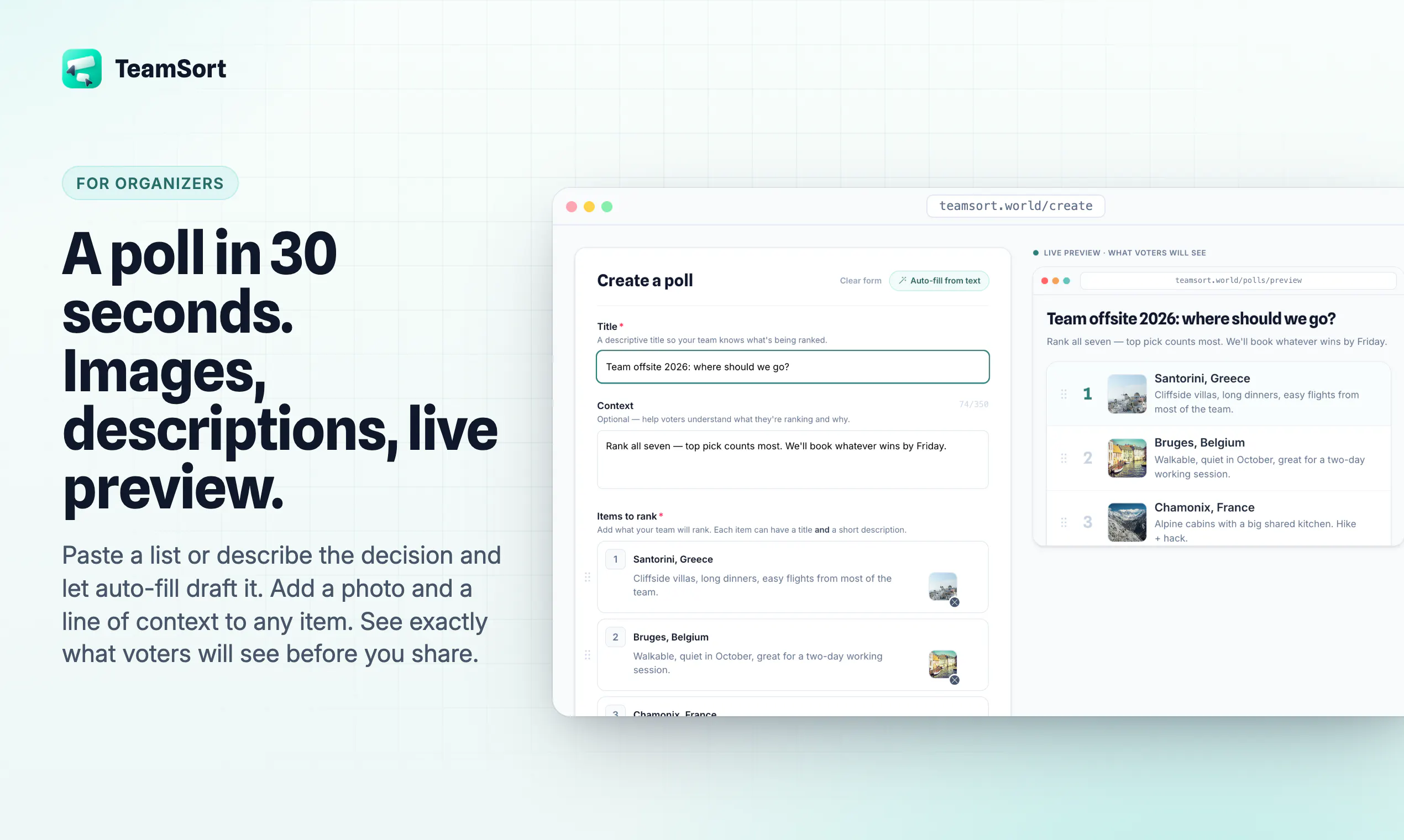 TeamSort 2.0 screenshot 4