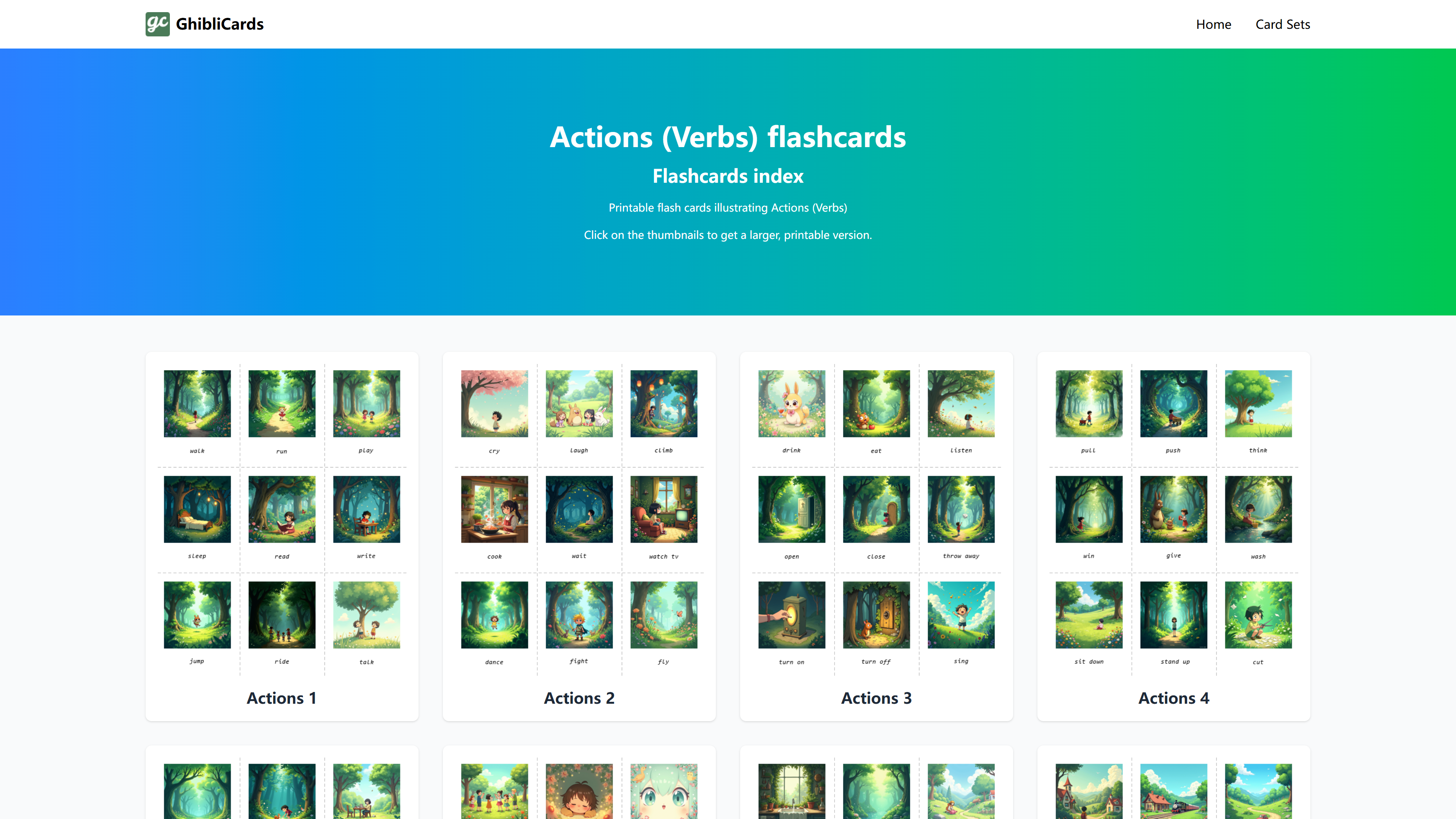 Media Ghiblicards - Belajar bahasa Inggeris dengan ghiblicards 3