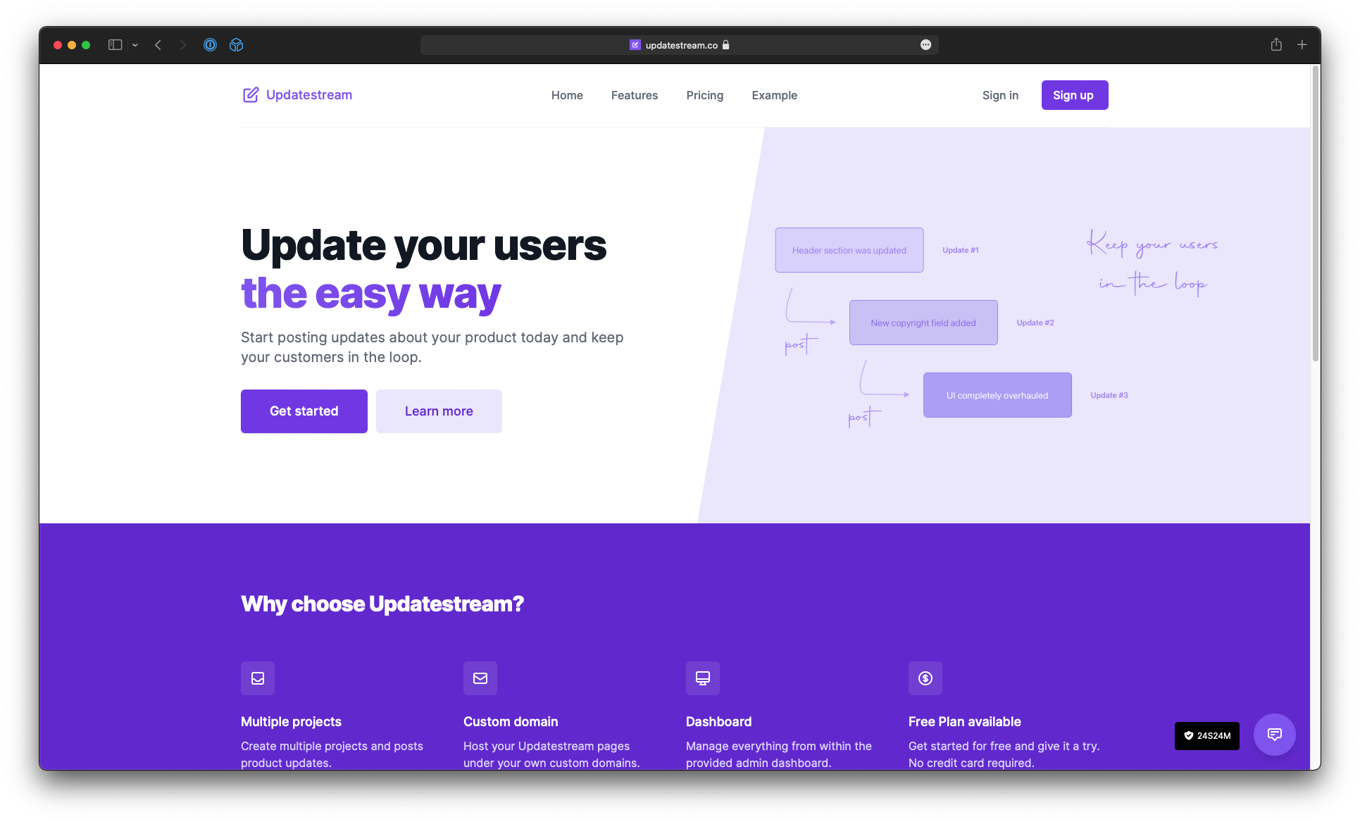 Updatestream gallery image