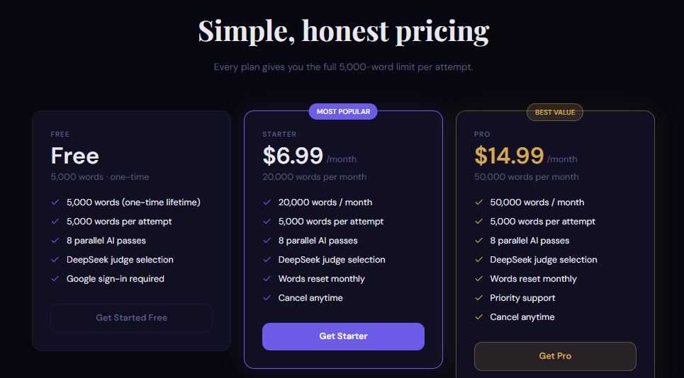 HumanScript  AI Humanizer gallery image