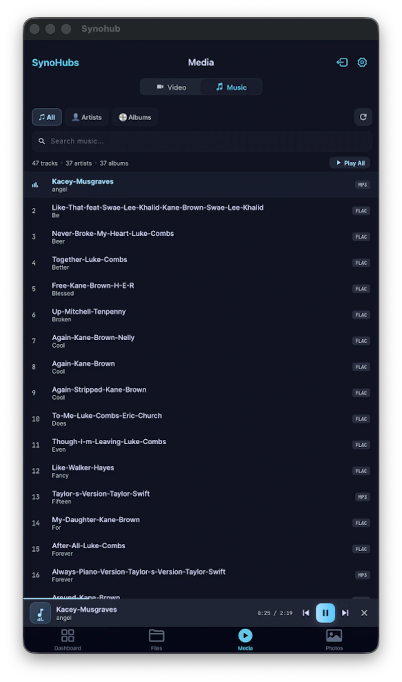 SynoHubs screenshot 3