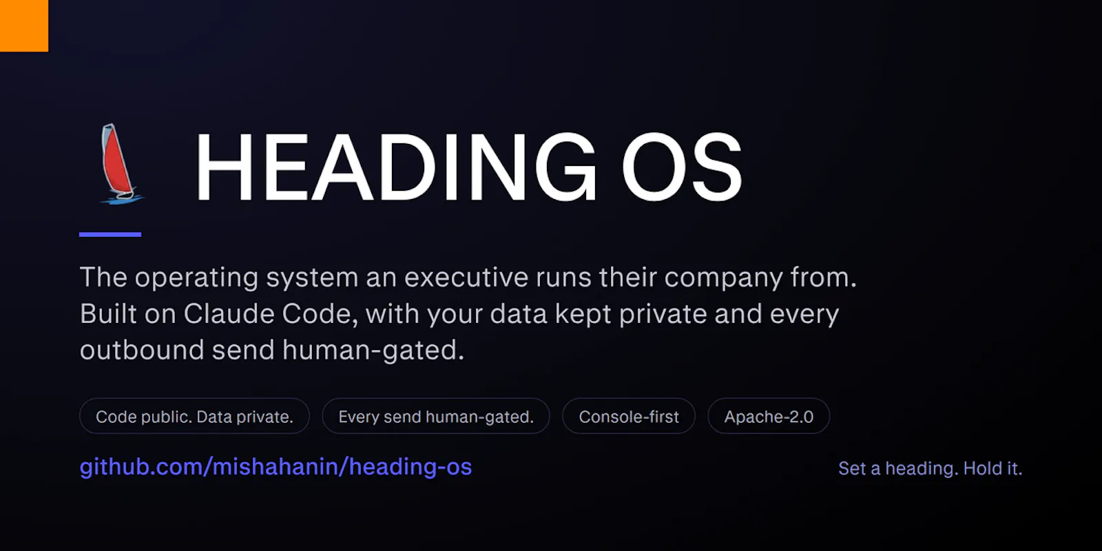 HEADING OS screenshot 1
