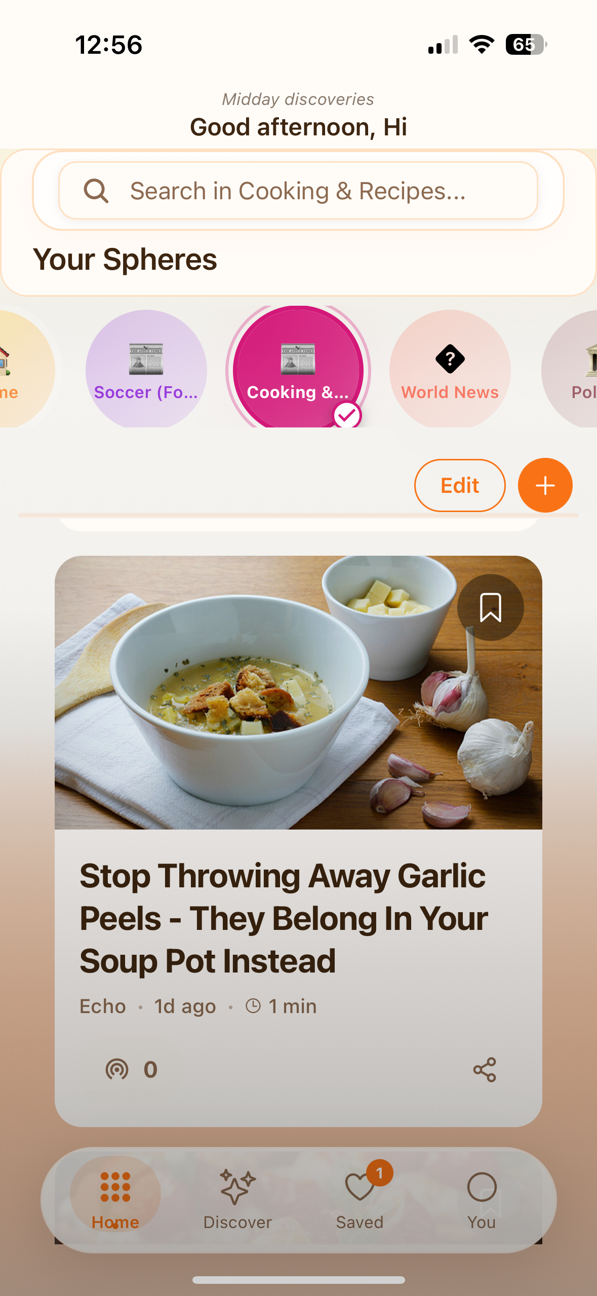 Echosphere - Main product screenshot demonstrating key features and user interface
