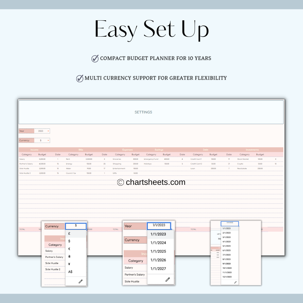 Smart Calendar Tracker for Google Sheets media 3