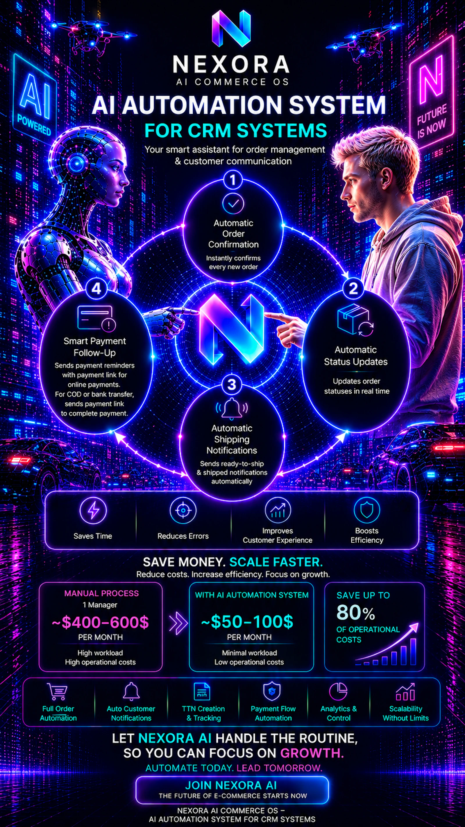 NEXORA AI Commerce OS screenshot 2