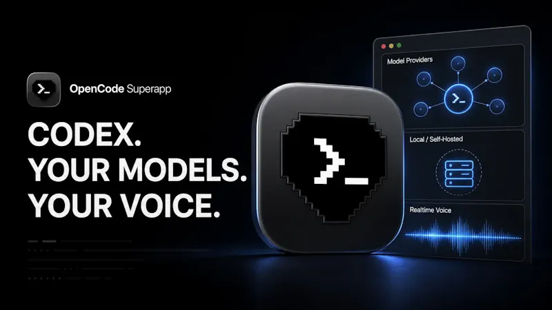 OpenCode Superapp screenshot 1 (video preview)