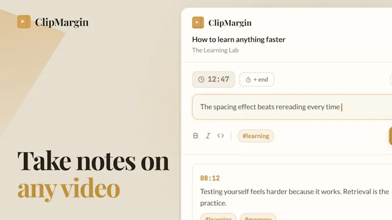 ClipMargin screenshot 1 (video preview)