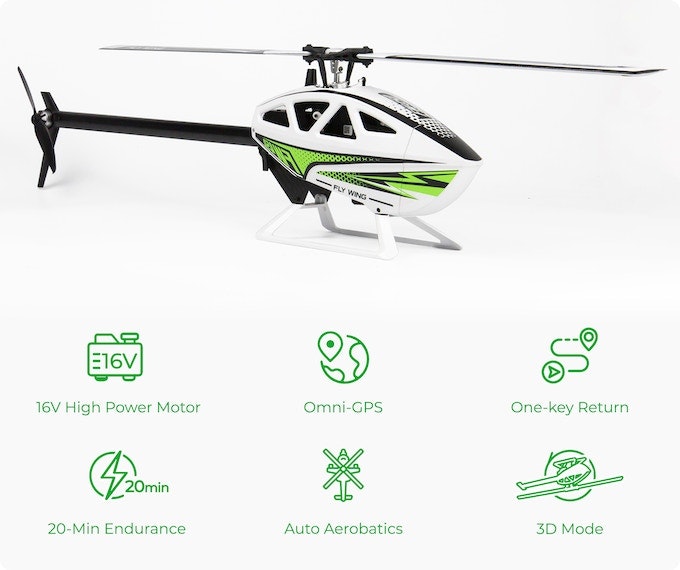وسائط U450L-NZ - HELI المبتكر RC لجميع مستويات الخبرة 3