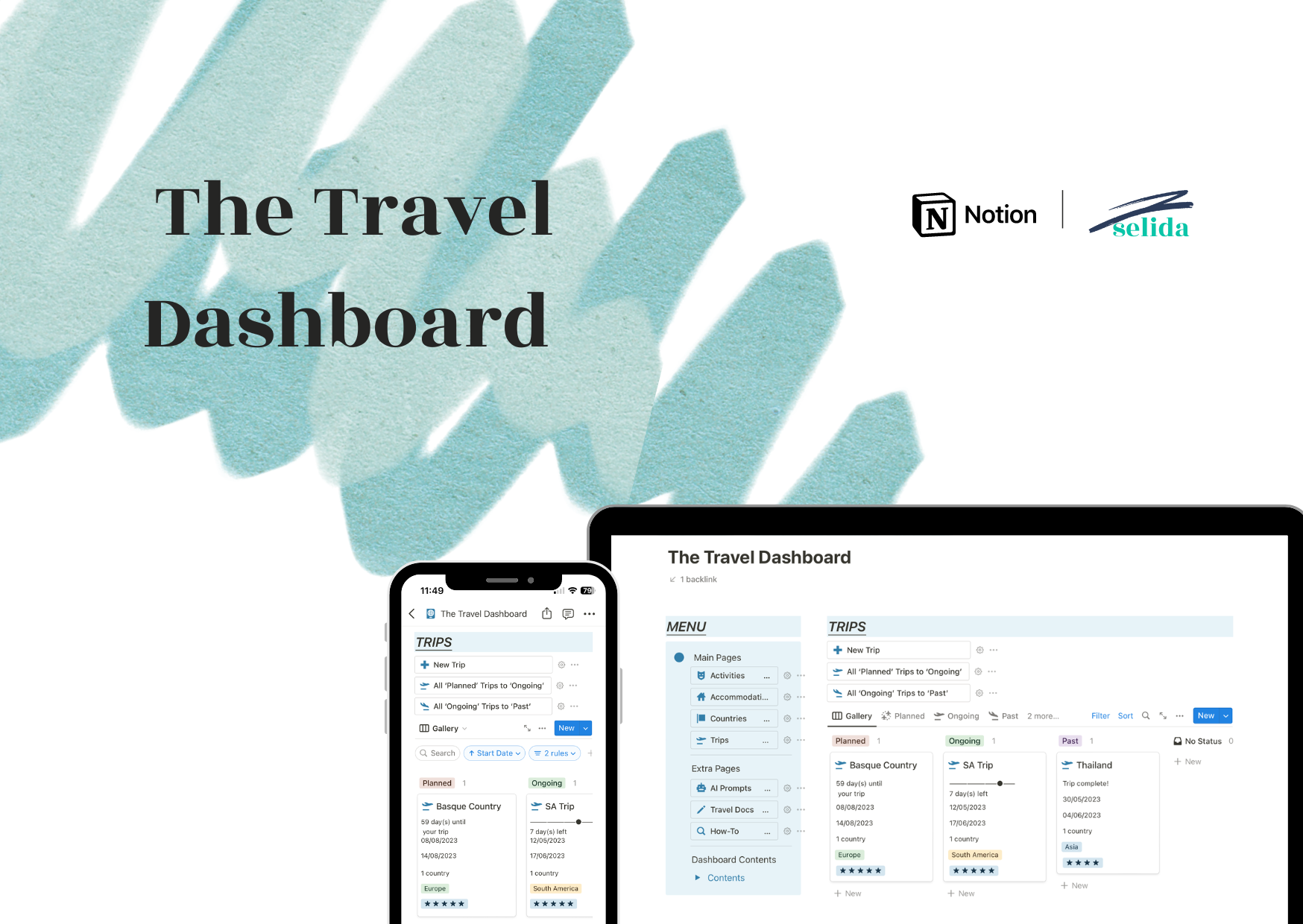 startuptile The Travel Dashboard-Plan your next trip where you go what you do and when