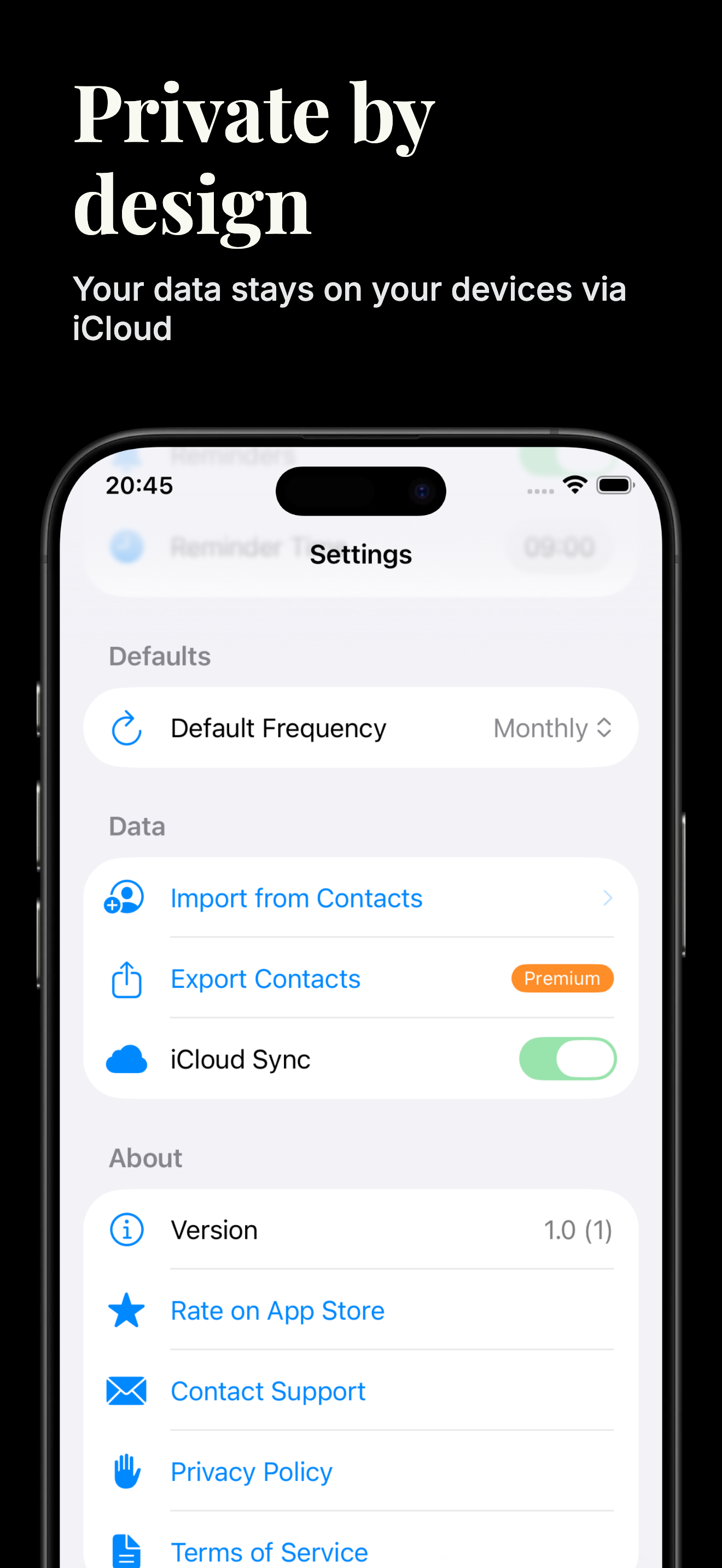 Reach - Screenshot 2 showing product features and functionality