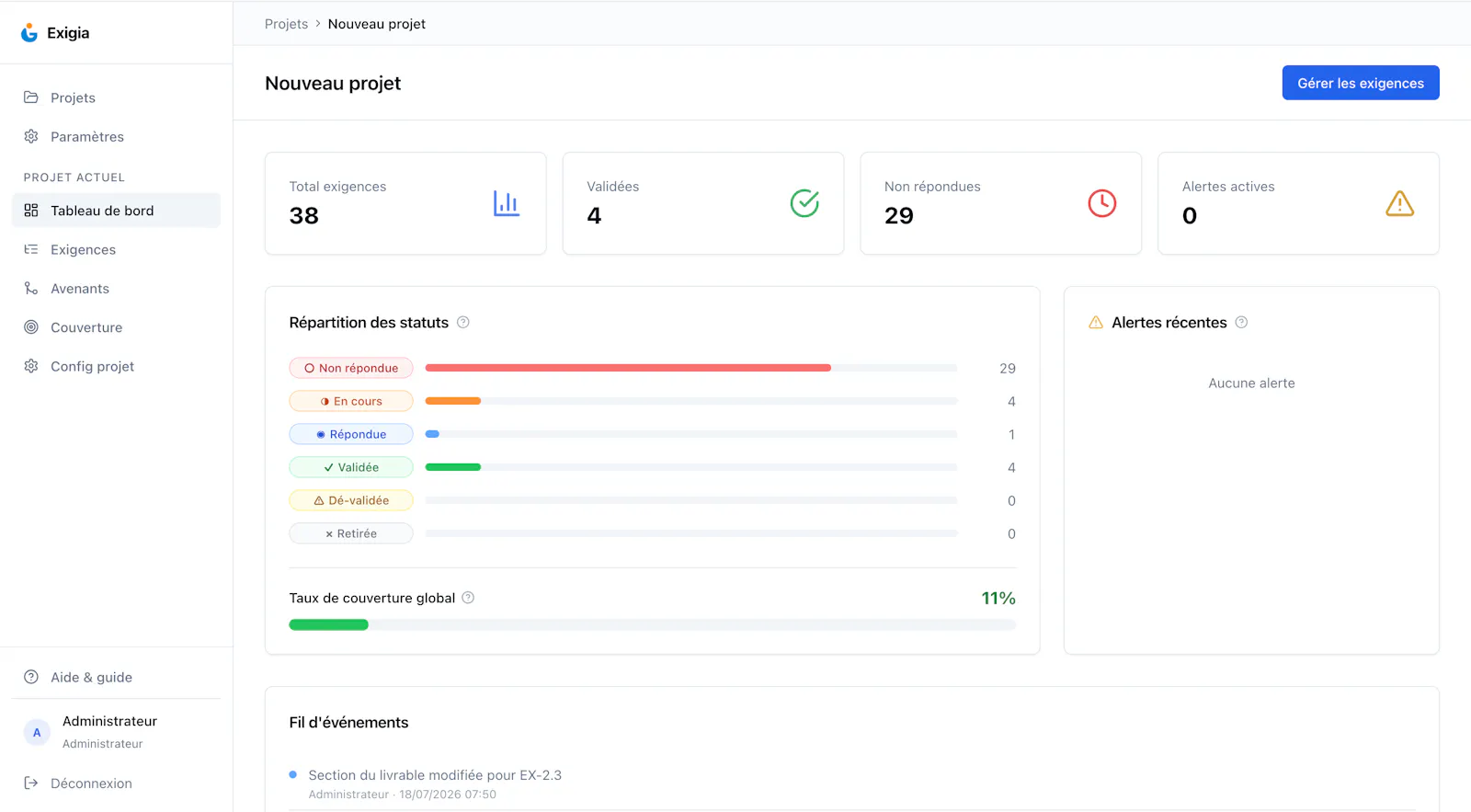 Exigia screenshot 1