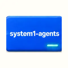 System 1 agents logo