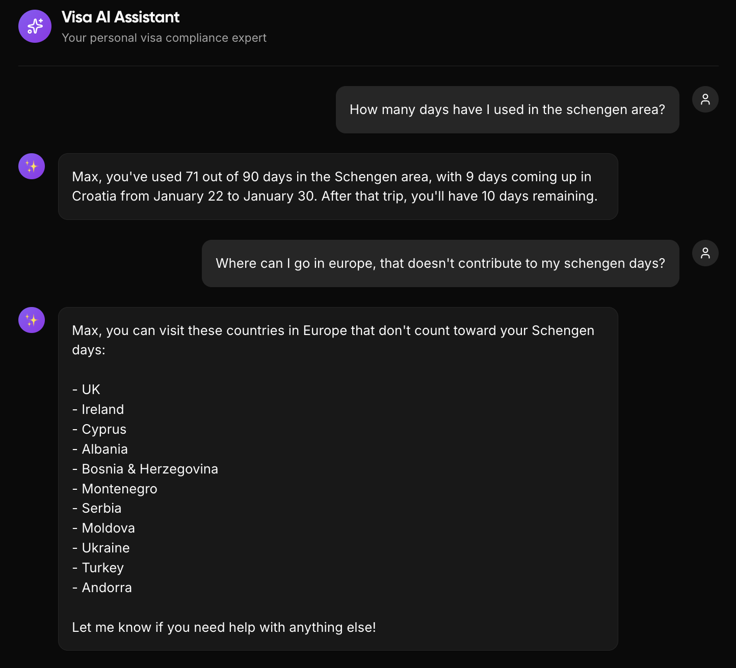 VisaTrack gallery image