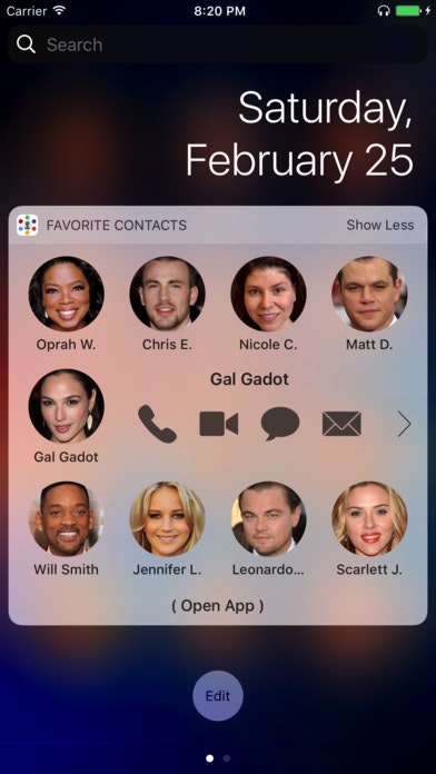 Favorite Contacts gallery image