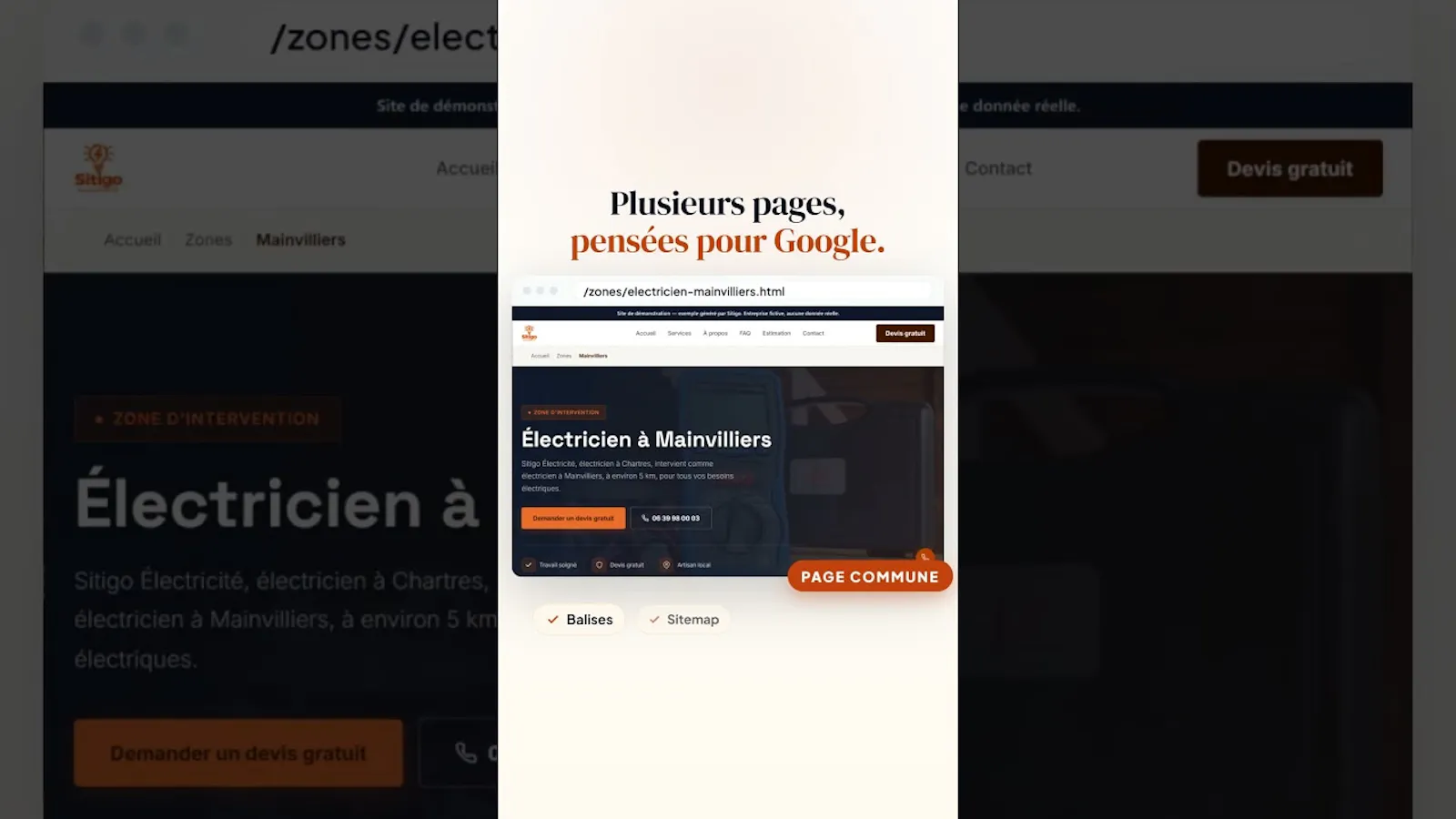 Sitigo screenshot 1 (video preview)